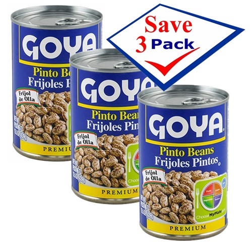 Goya Pinto Beans 15.5 oz Pack of 3